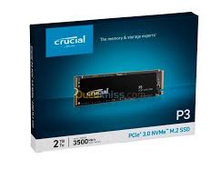 SSD NVME CRUCIAL P3 2TB